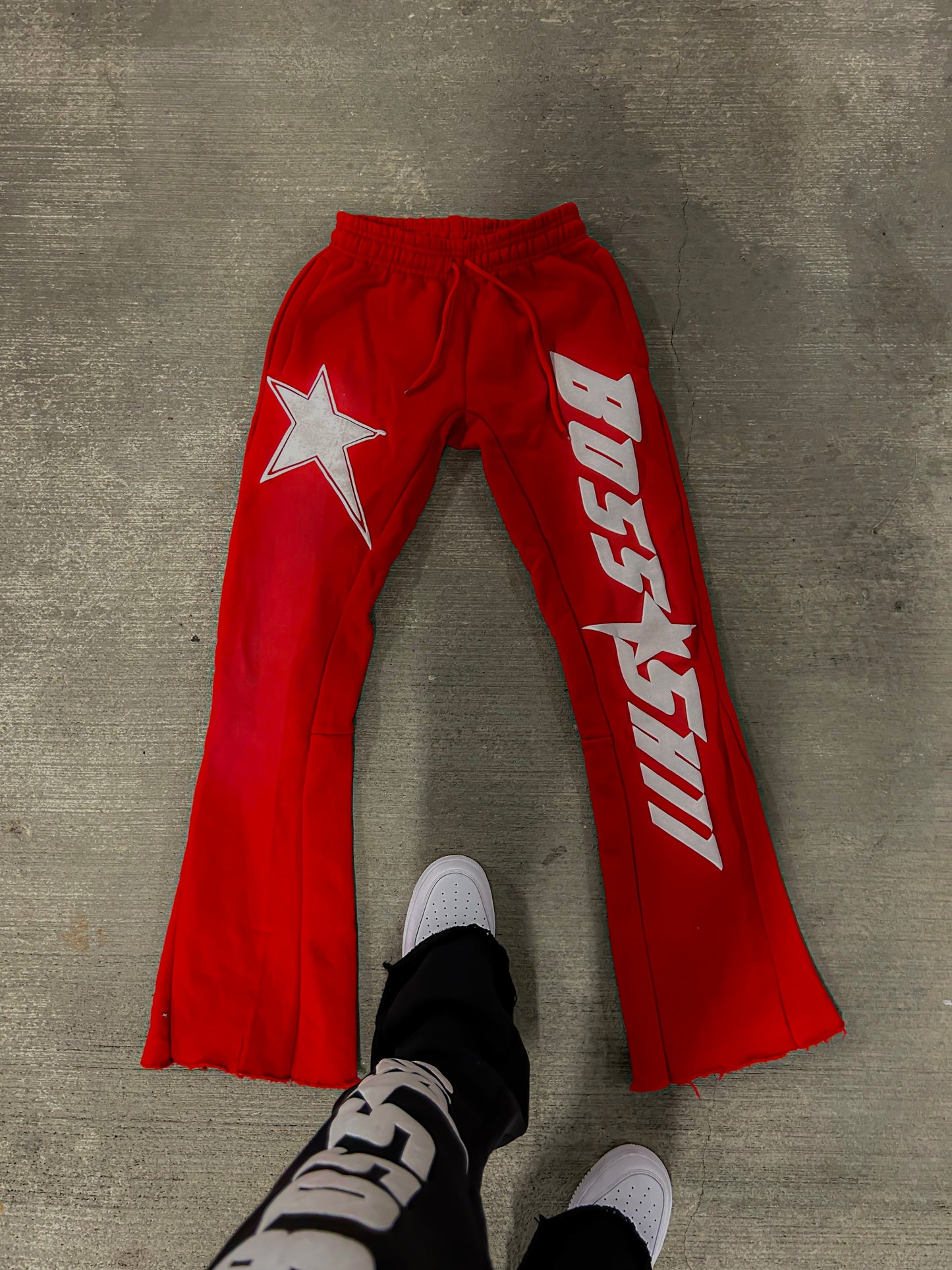 RED BOSS SHII SWEATS