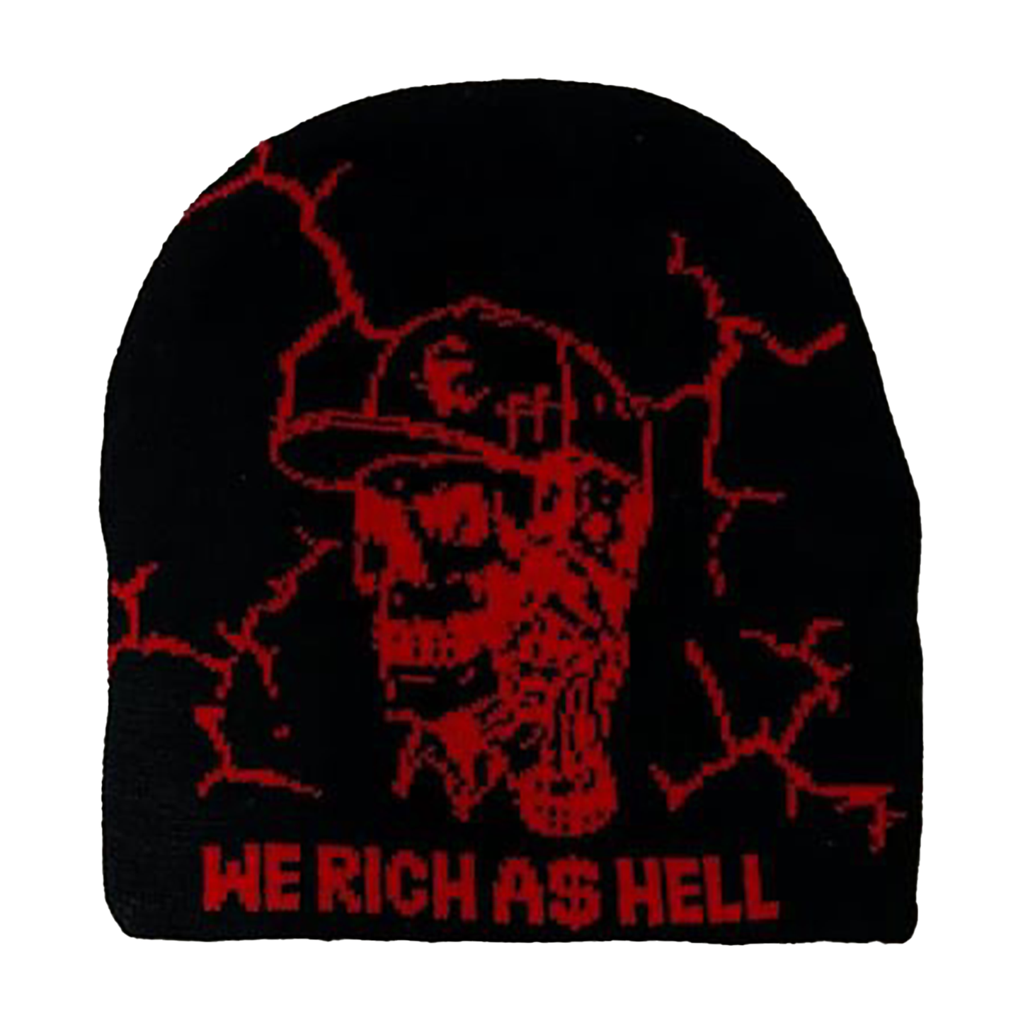 CTK WE RICH AS HELL BEANIE